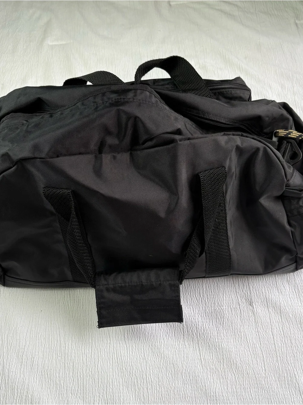Vintage Super Bowl XXXIII x Coca-Cola Black Duffel Bag 1999 Miami Florida Bronco